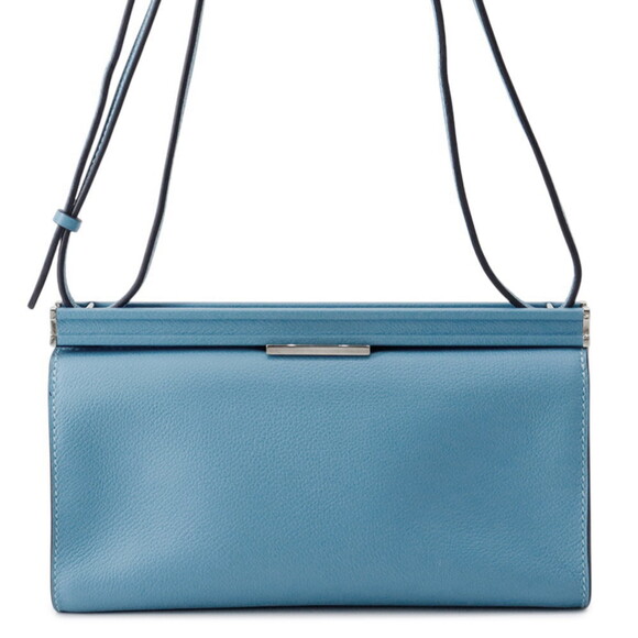 HERMES Handbags - Hermes Hermès Click H 21 Shoulder Bag in Blue Jean/Evergrain with D Stamp